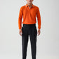 CLASSIC FULL SLEEVES POLO - ORANGE