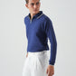 CLASSIC FULL SLEEVES POLO - BLUE