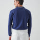 CLASSIC FULL SLEEVES POLO - BLUE