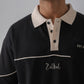 DROP SHOULDER POLO | BLACK